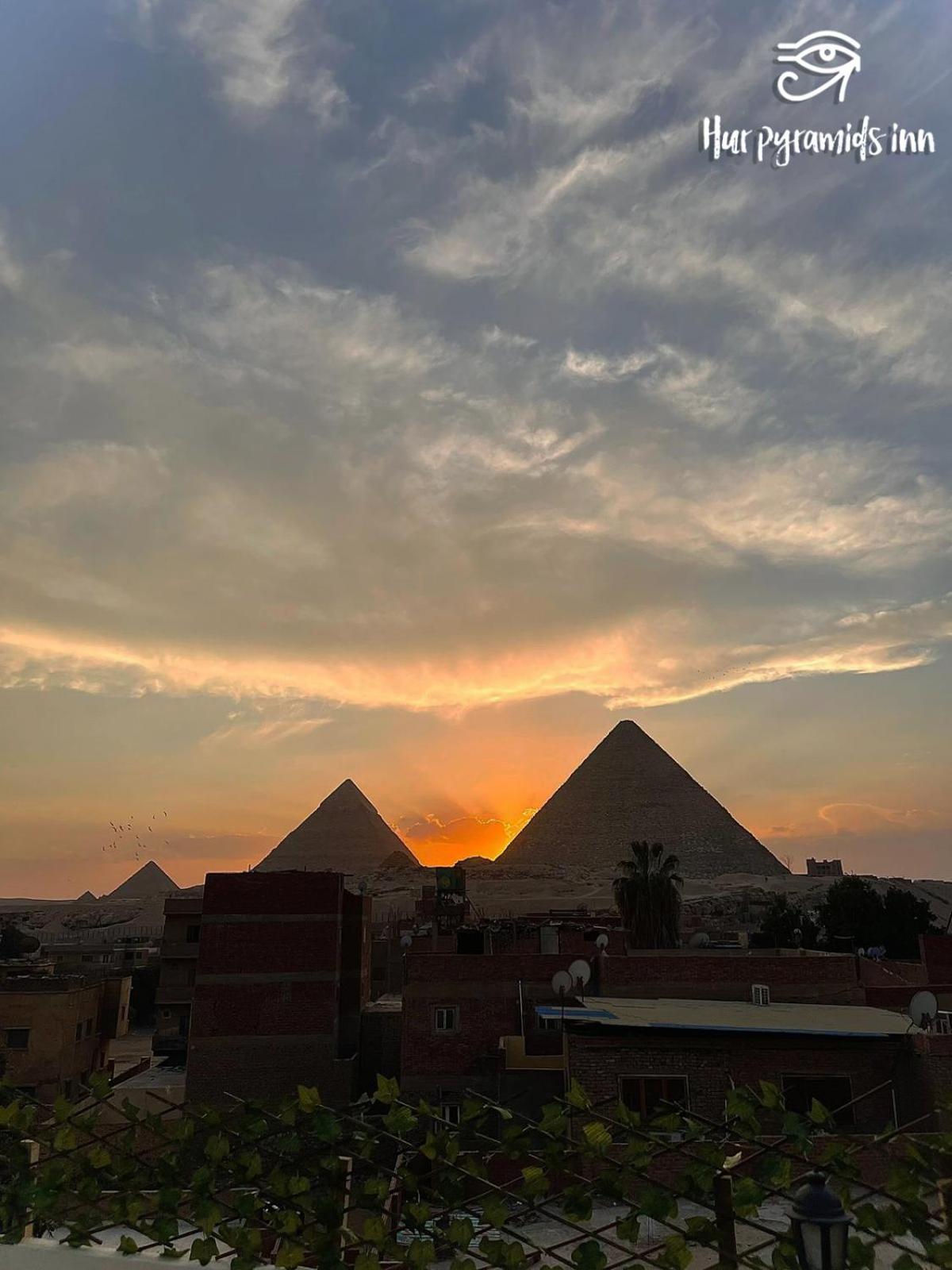 Hur Pyramids Land Inn Kafrat al Jabal Exterior photo