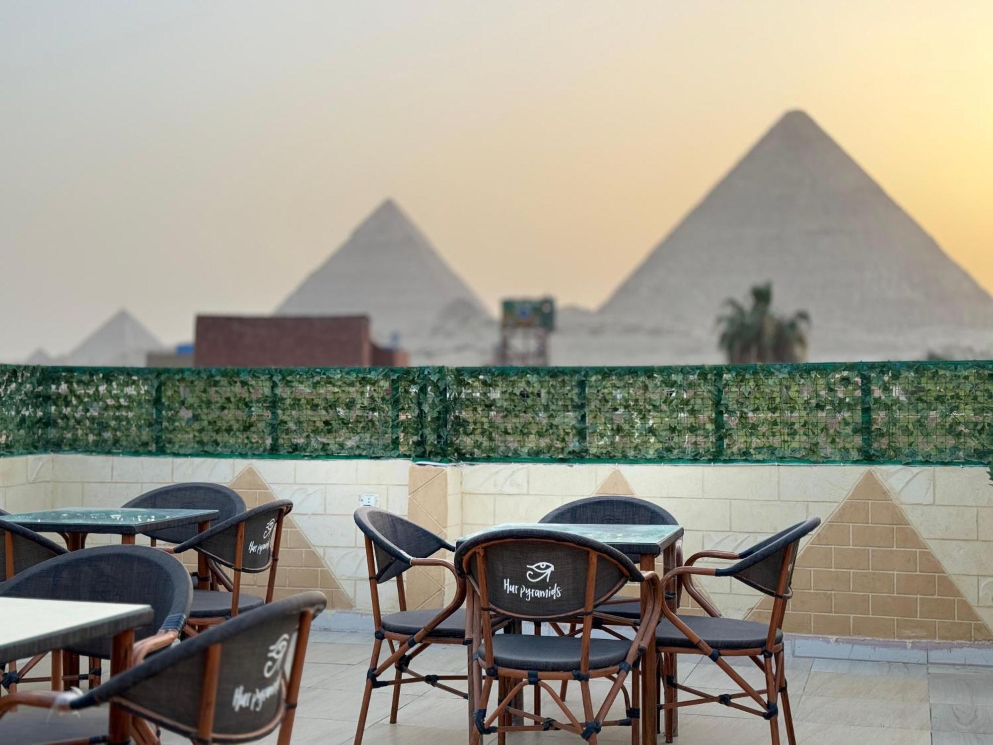 Hur Pyramids Land Inn Kafrat al Jabal Exterior photo